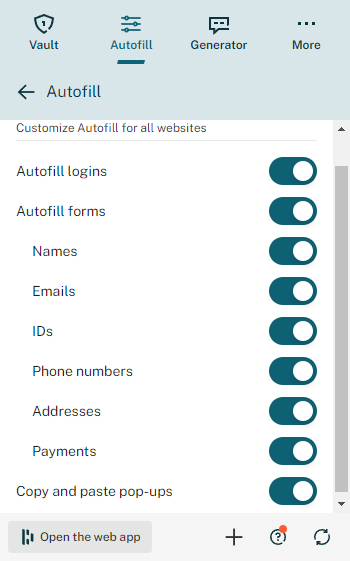 Autofill Your Data Using Dashlane Dashlane 8005