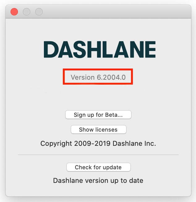 instal the new version for mac Dashlane